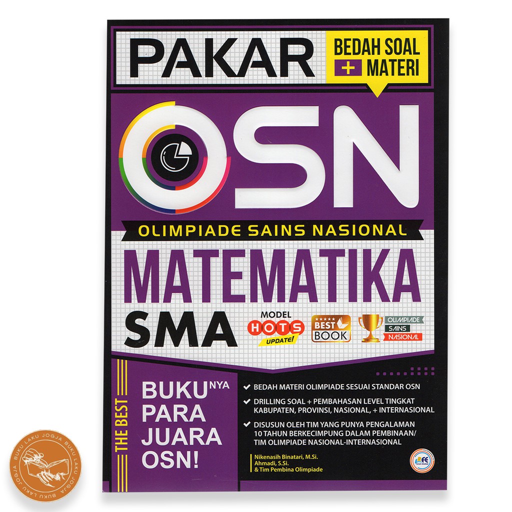 SOLUSI BUKU PAKAR BEDAH SOAL + MATERI OSN MATEMATIKA SD SMP SMA / FISIKA SMP / BIOLOGI SMP-MATEMATIKA SMA