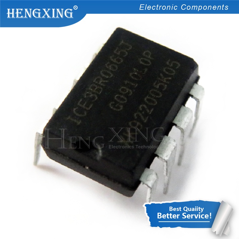 100pcs Ic ICE3BR0665J ICE3BR0665JZ 3BR0665J 3BR0665 DIP-8 DIP-7