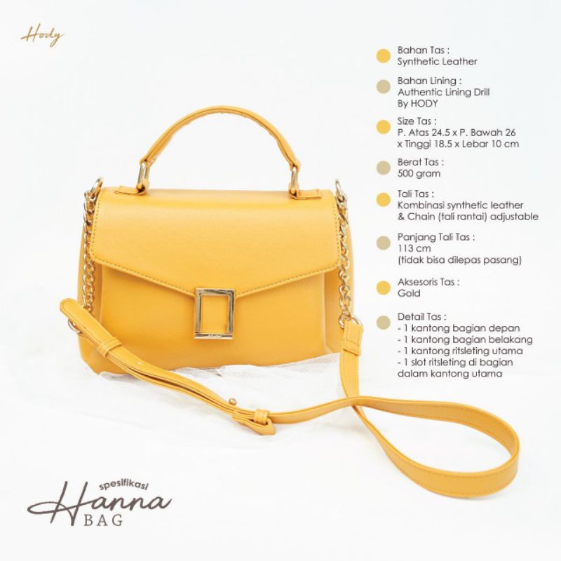 Hanna bag by HODY