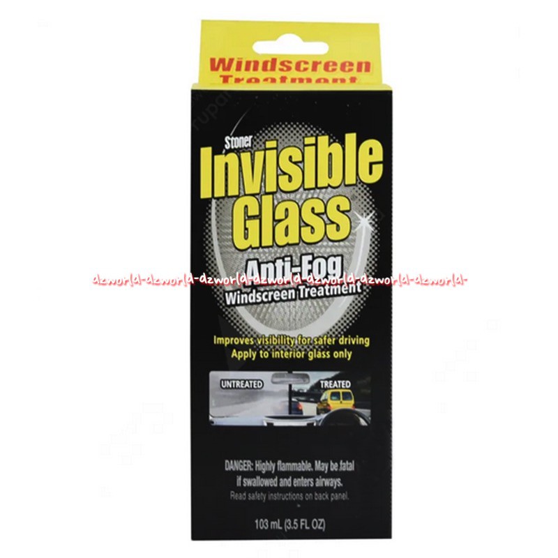 Stoner Invisible Glass Anti Fog Cairan Membersihkan Menjernihkan 103ml