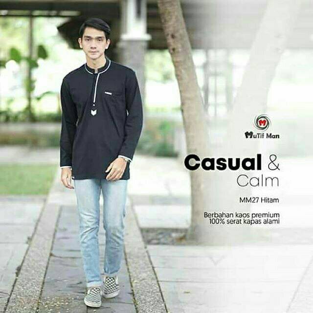 MUTIF MAN 27 HITAM || KOKO MUTIF ORIGINAL || KOKO MURAH || COD BEKASI
