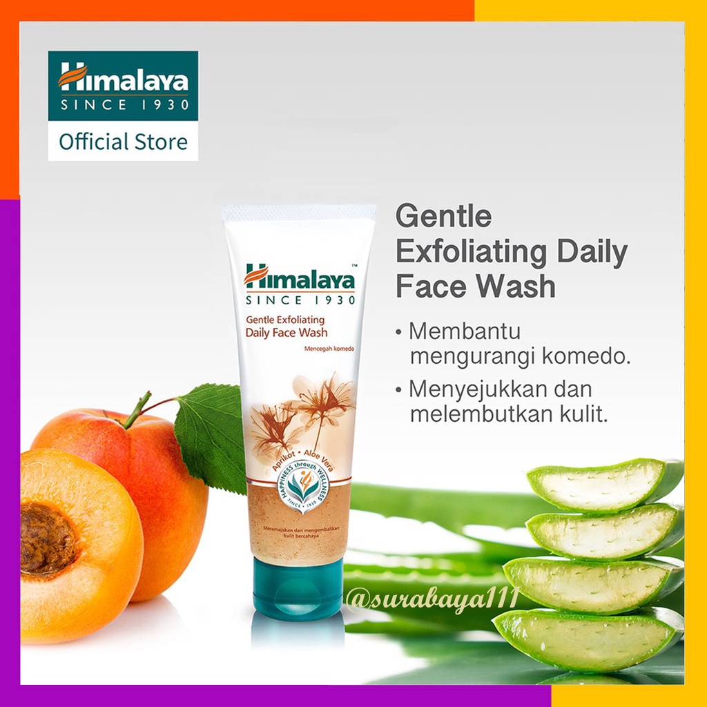 Himalaya - Gentle Exfoliating Daily Face Wash