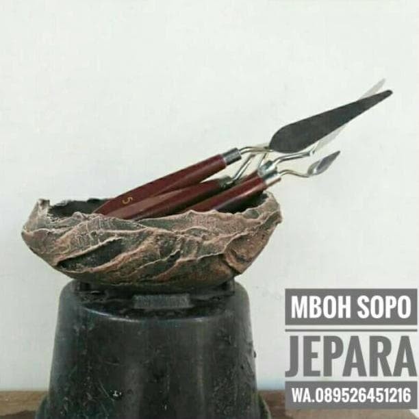 Satu set Cetok Kecil Untuk Pot, Relief dan Taman