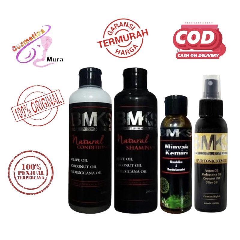 all series BMKS penyubur rambut || bmks shampo || bmks minyak kemiri || bmks conditioner || bmks hair mask || bmks hair tonic