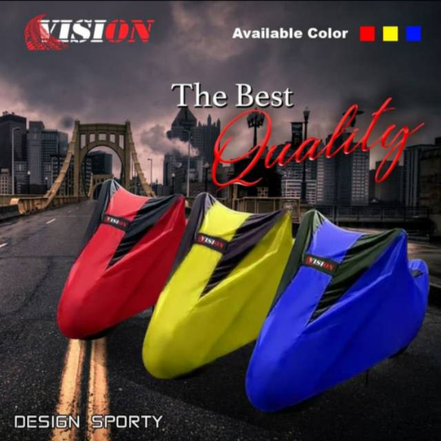 Cover Motor Vespa Piaggio Sarung Motor Waterproof VISION ORIGINAL