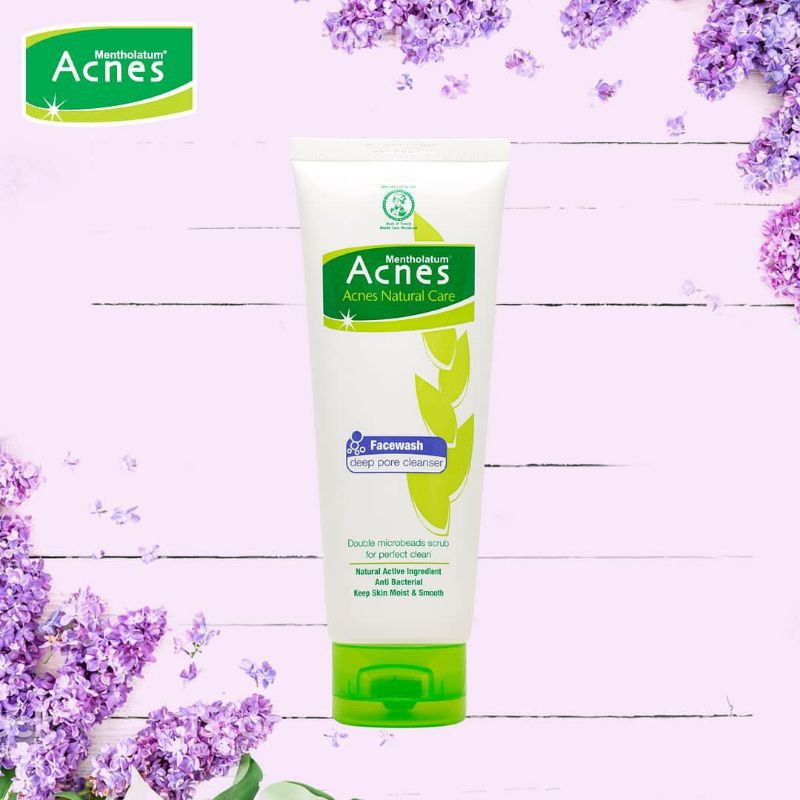 Acnes Natural Care Deep Pore Cleanser Face Wash