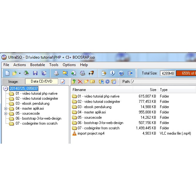 CODEIGNITER : DVD TUTORIAL SEMINGGU JAGO CODEIGNITER DAN BOOTSTRAP