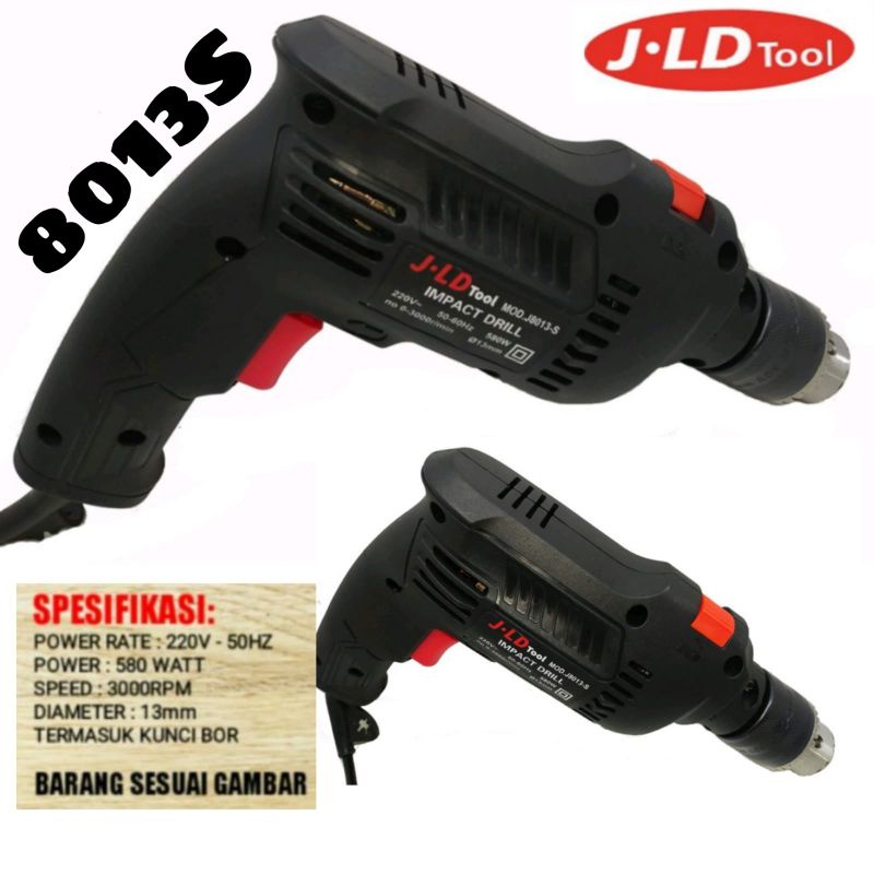 CANGGIH ELECTRIC DRILL 13MM MESIN BOR LISTRIK 13MM JLD 8013S