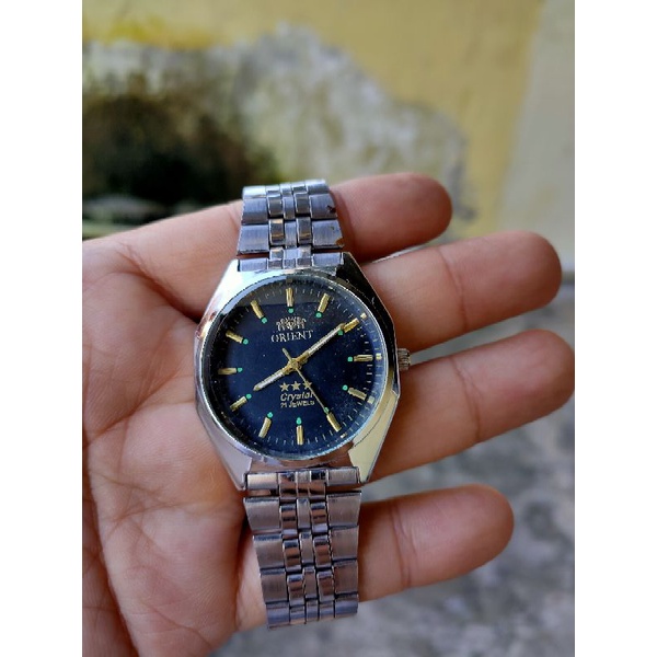 jam orient bintang tiga jam tangan pria quartz jam klasik jam vintage
