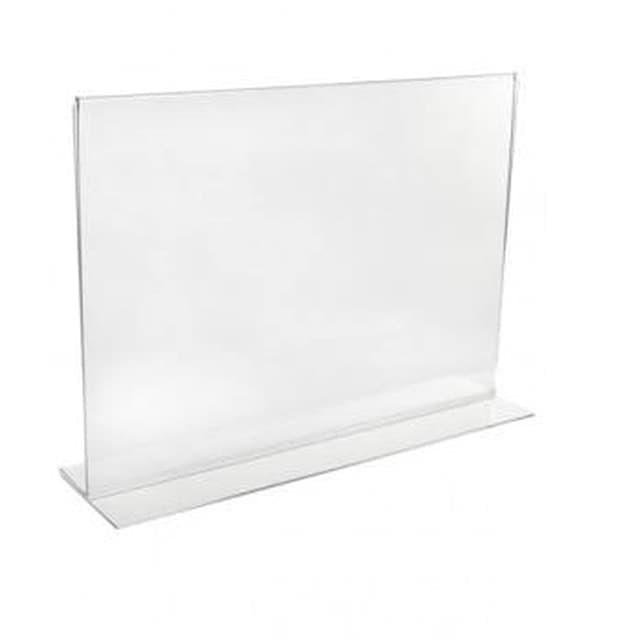 Terjangkau ACRYLIC TENT HOLDER A4 / AKRILIK A4 LANDSCAPE 