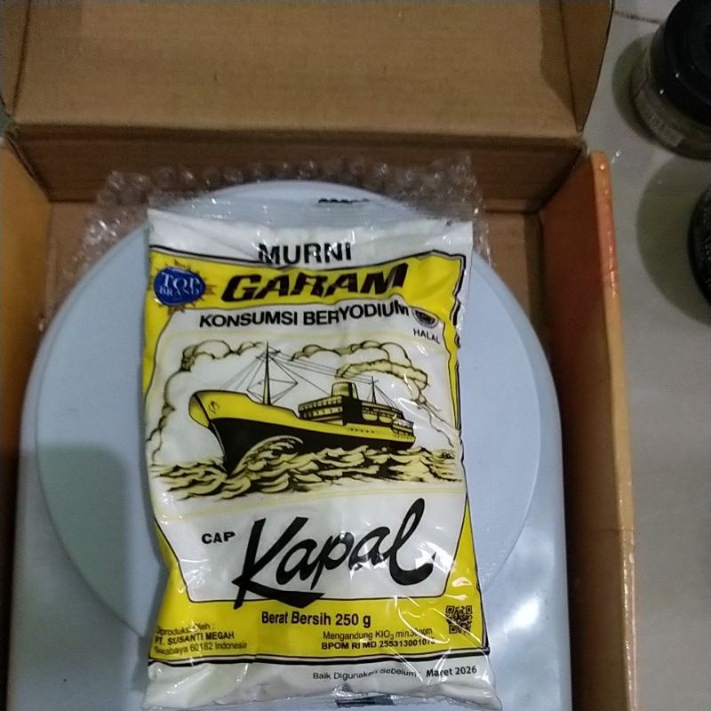 Garam cap kapal uk 250g.