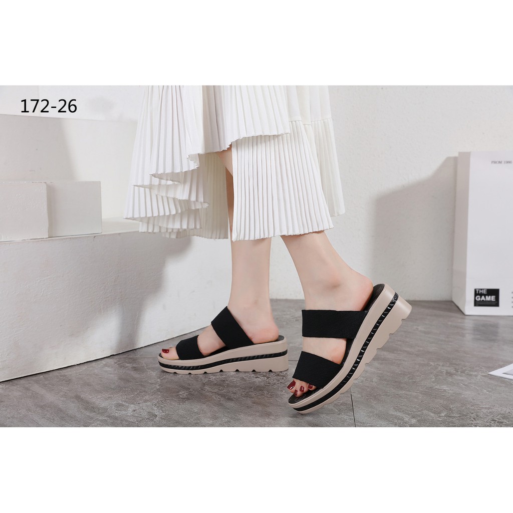 New Arrival !! Sandal Wanita Wedges Sandal #172-26