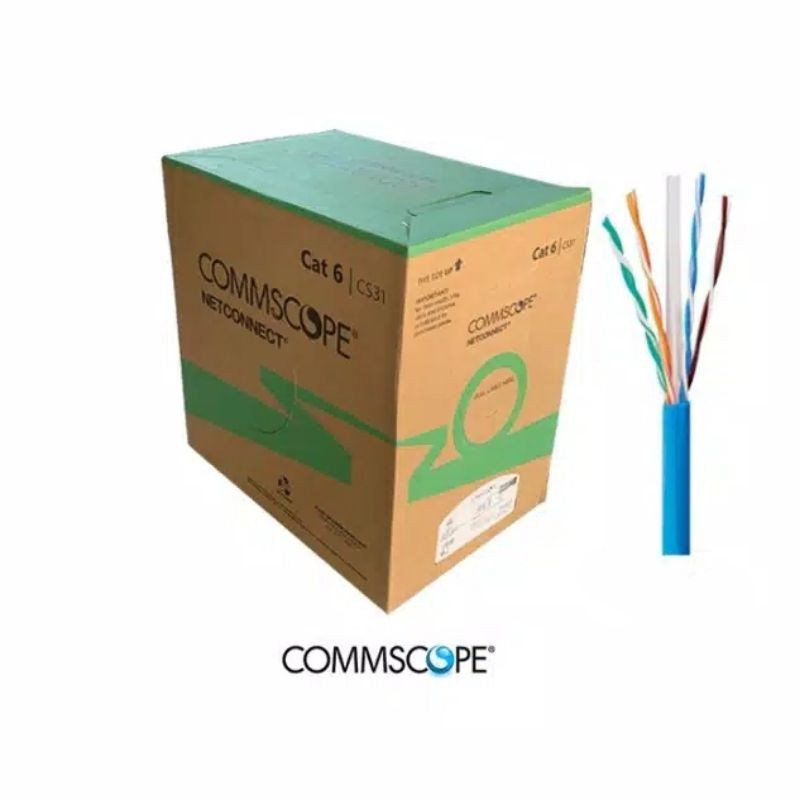 AMP Commscope Kabel UTP Cat 6 Cat 6e Cat6 Cat6e.