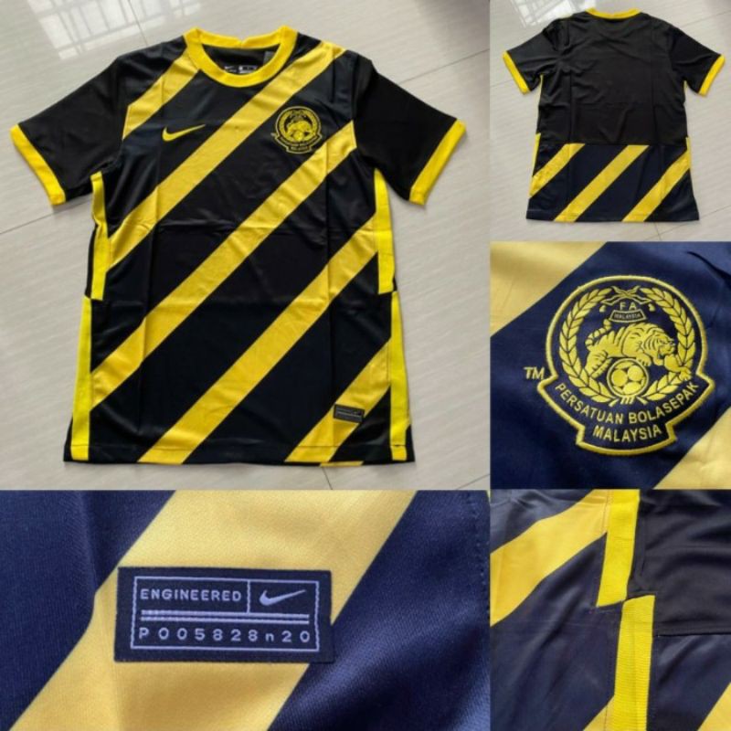 Jersey timnas Malaysia away 2020/2021 grade ori.