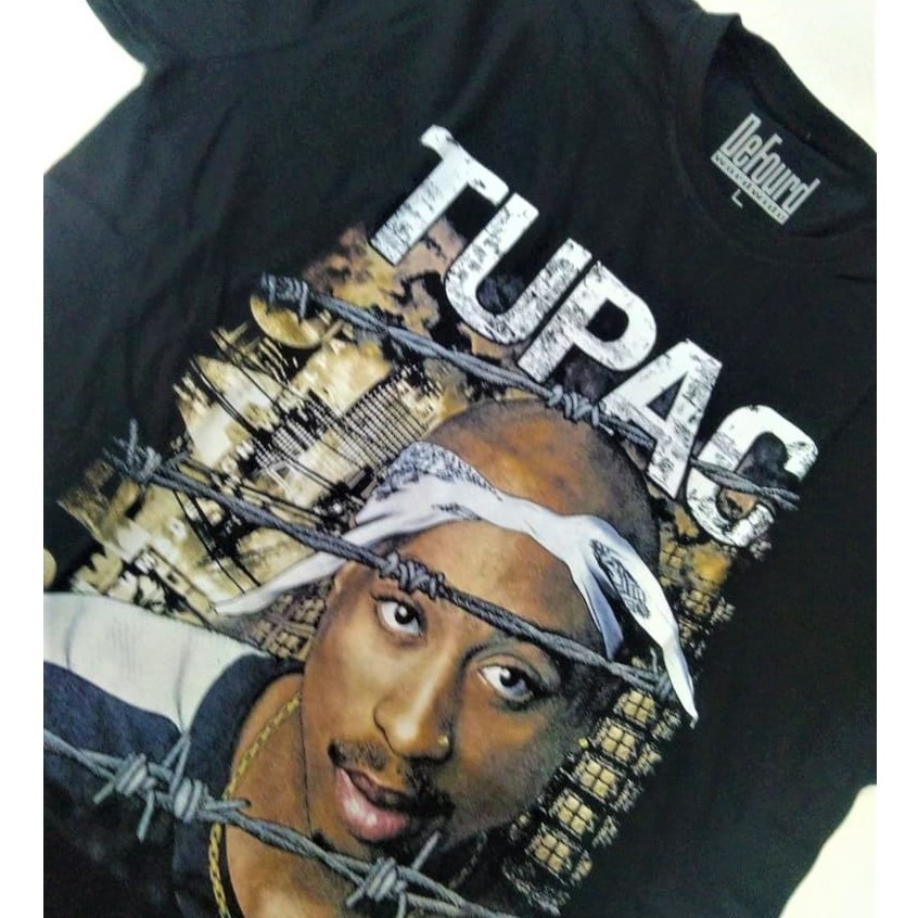 TUPAC SHAKUR VINTAGE TEE BOOTLEG TEE OVERSIZE, TUPAC RAP TEE, KAOS RAP TUPAC SHAKUR