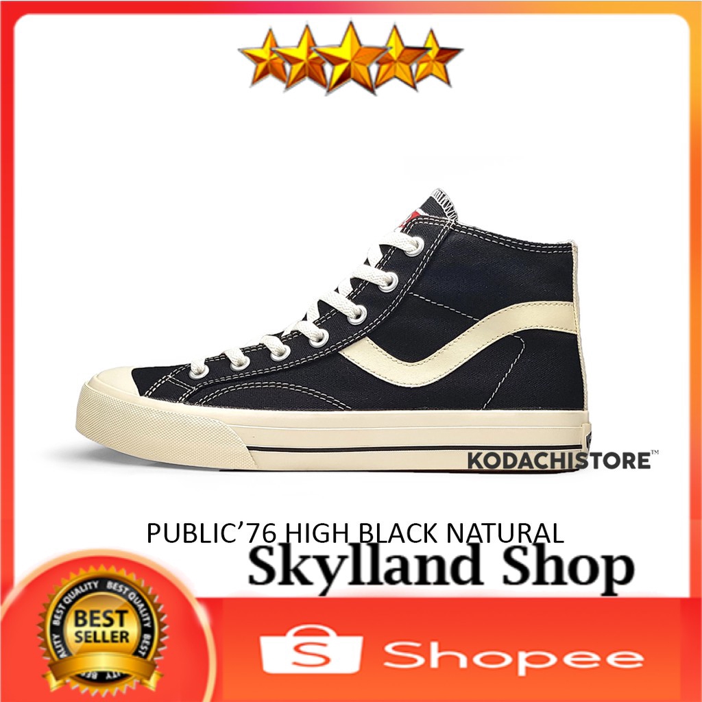 Ventela Public High Black Natural / Ventela Shoes Original