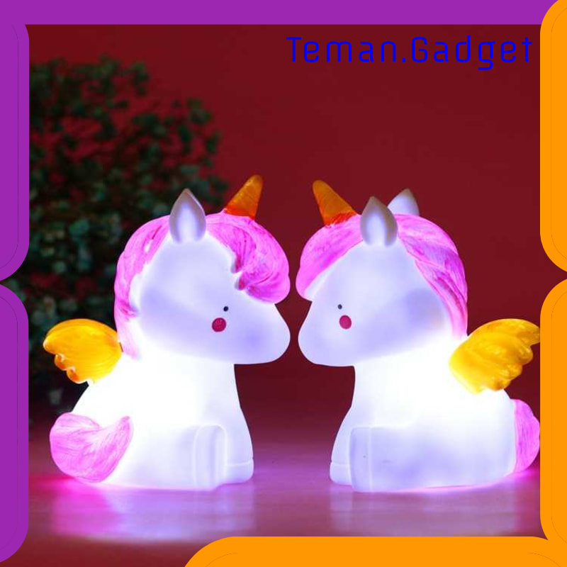 TG-DG302 LUMINARIA LAMPU TIDUR BAYI MALAM MODEL PEGASUS UNICORN LUCU - GP-ZS0