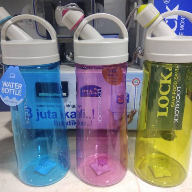 Botol Minum Lock & Lock 1,3 liter with handle HLC953