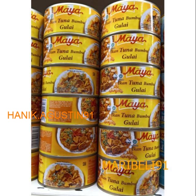 

MAYA IKAN TUNA BUMBU GULAI 185GR maribeli91