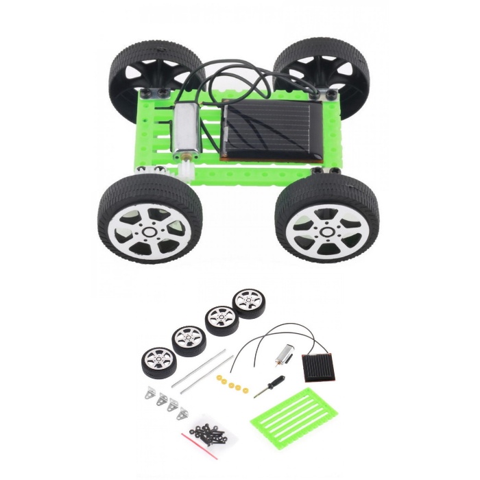 Mainan Anak Robotik Elektrik Science Transforming Solar Robot &amp; Education DIY Toys Kids