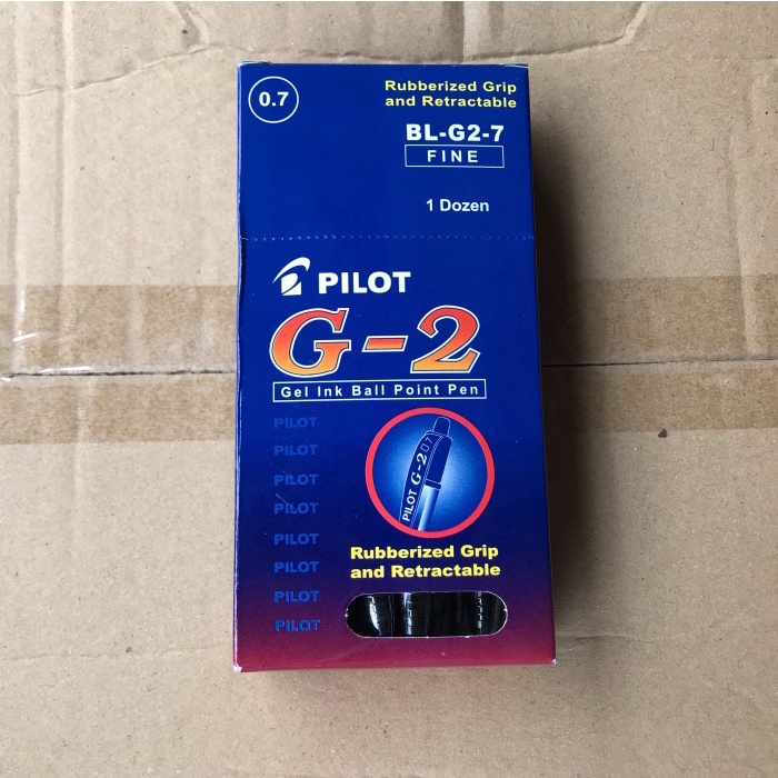 

Produk Pulpen Pilot G2 / Bl- G2 0.7 Original Japan Lusinan Berkualitas