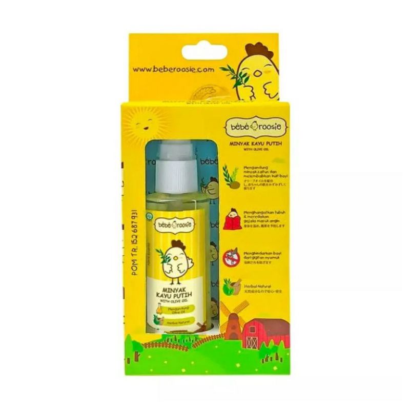 Bebe Roosie Minyak Kayu Putih dan Zaitun 60Ml