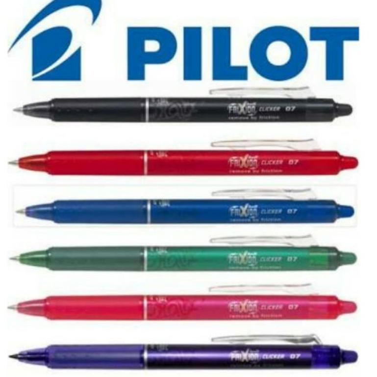 

Harga Termurah❁↑ { 1Pcs } Pulpen Frixion Clicker Pilot Warna Warni 0.5 & 0.7 BLRT-FR5/7 49