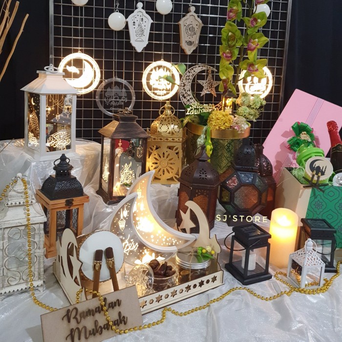 

Aksesoris lampu dekorasi hiasan gantungan hampers lebaran idul fitri