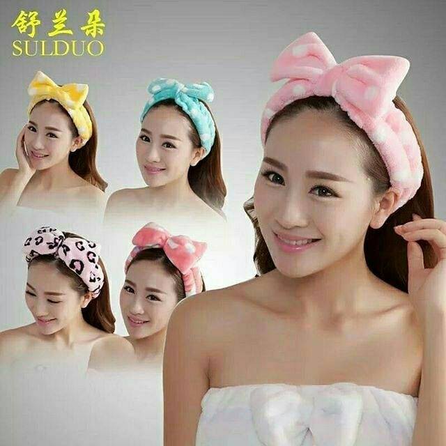 MurmerOfficial R027 Bandana Bando Rambut Fashion Motif Pita Cantik Warna Warni Import Murah Grosir