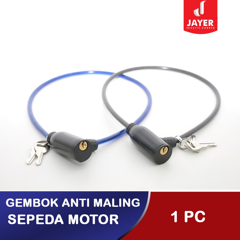 Kunci Gembok Sepeda / Tali kabel Sling Gembok sepeda