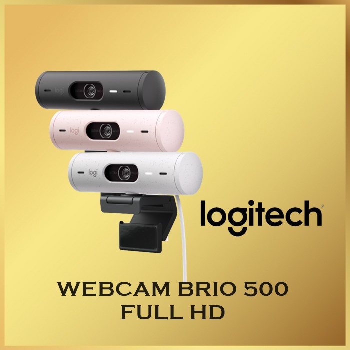 Logitech Brio 500 Full HD Webcam with privacy shutter - Brio500