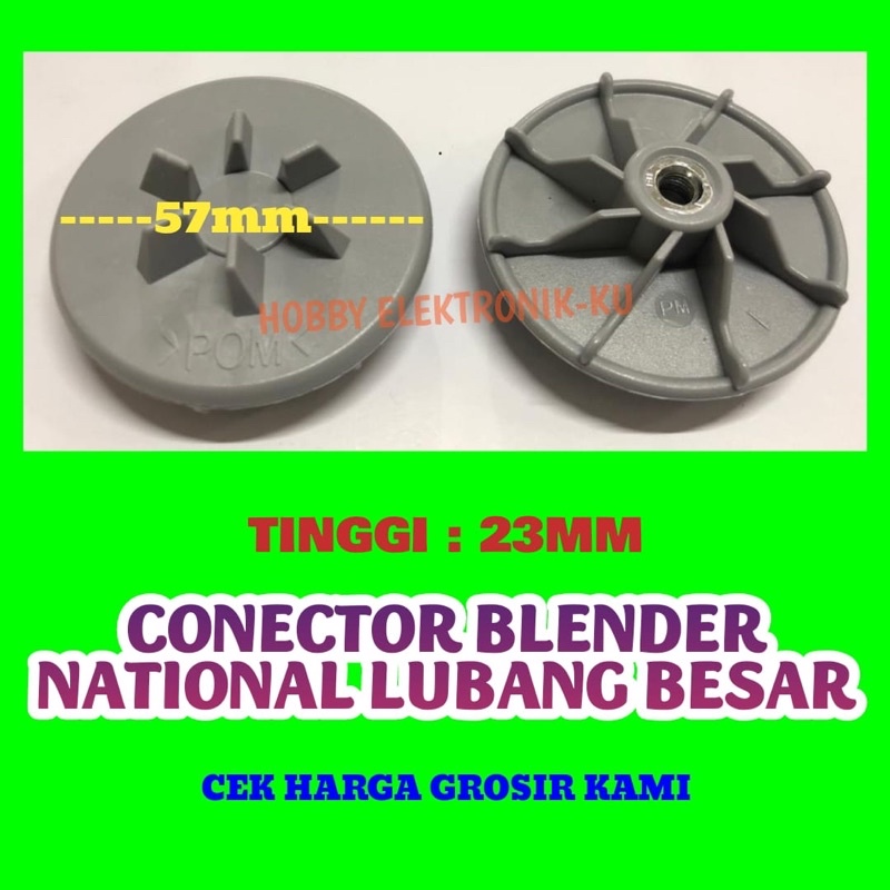 CONECTOR BLENDER NATIONAL LUBANG BESAR