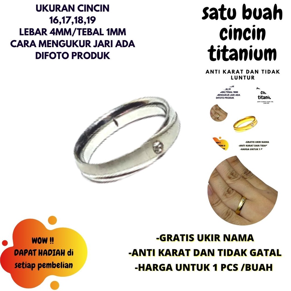 CINCIN NAMA TITANIUM .CINCIN COUPLE.CINCIN PASANGAN.CINCIN TITANIUM PRIA.CINCIN WANITA