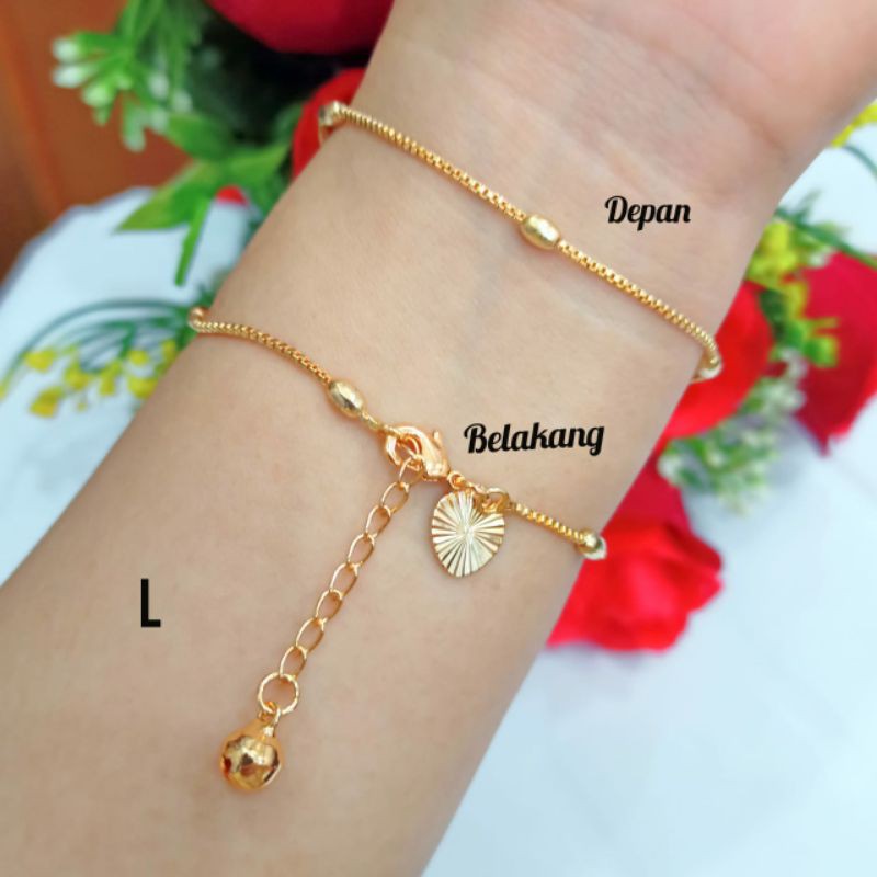 Fourfashion Gelang Tangan Motif Rante Kekinian PD130