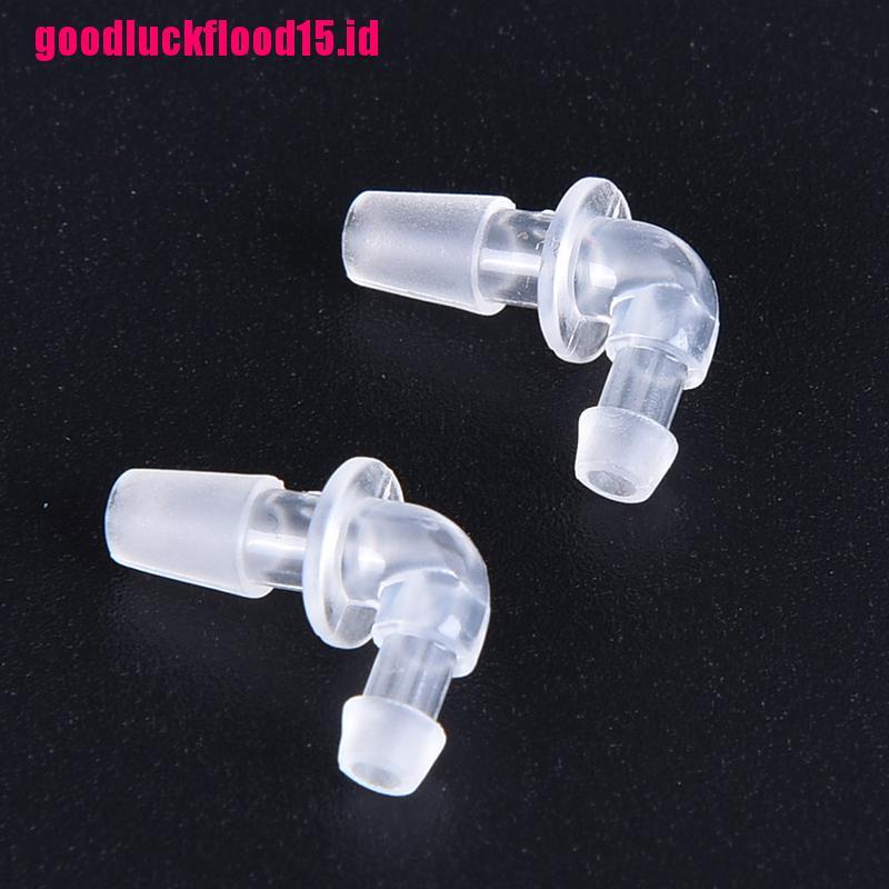 {LUCKID}2XHearing Aid Accessories Earphone Cord Tubing Connector GN Style Tubing Adaptor