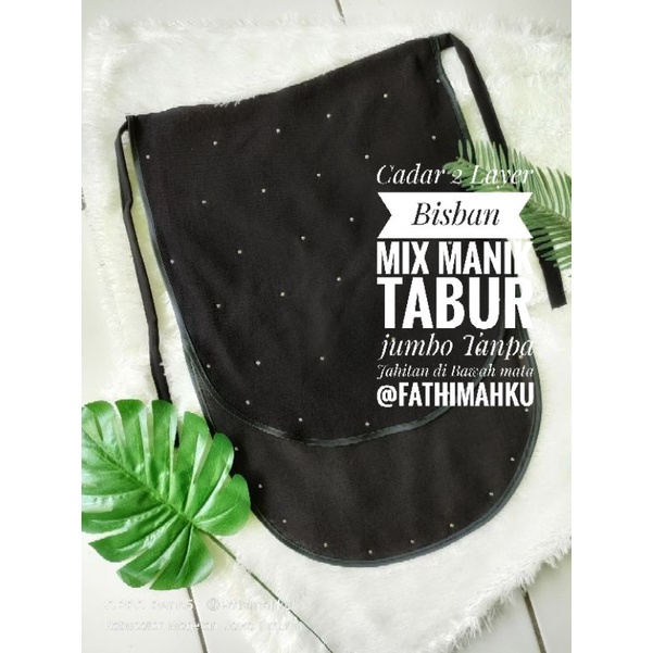 Cadar 2 Layer Manik/Tutup cadar manik/Cadar lepas