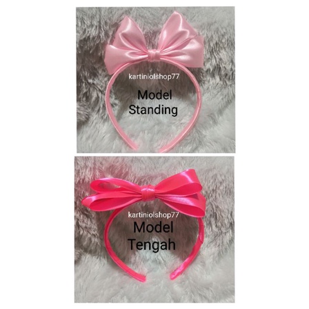 Bando Satin Style Korea/Bando Anak Dewasa/ Bando Aksesoris Rambut