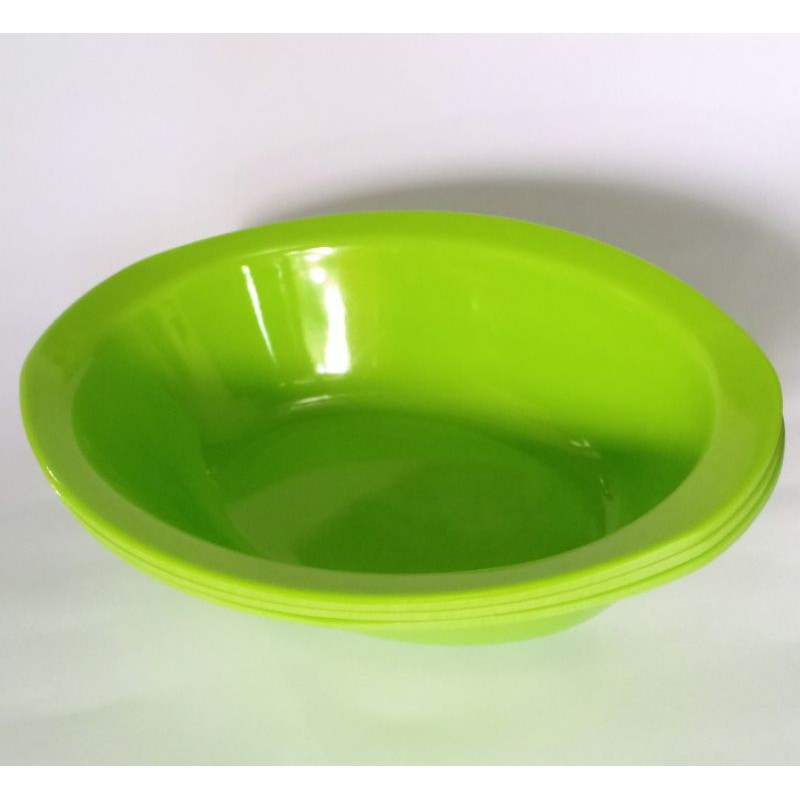 [3 pcs ] mangkuk melamine bentuk oval standar SNI