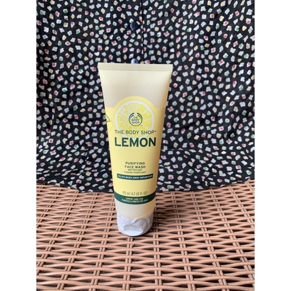 Jual The Body Shop Original Lemon Purifying Face Wash 125ml Shopee