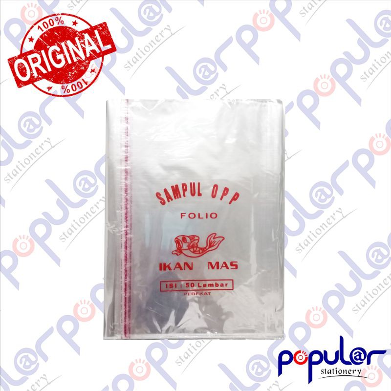 

Sampul Opp Folio Ikan Mas Merah