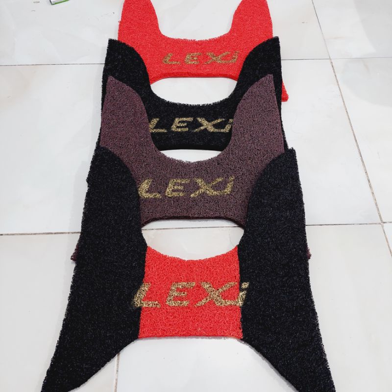 karpet lexi/karpet bihun/keset motor/karpet serabut/variasi motor yamaha lexi