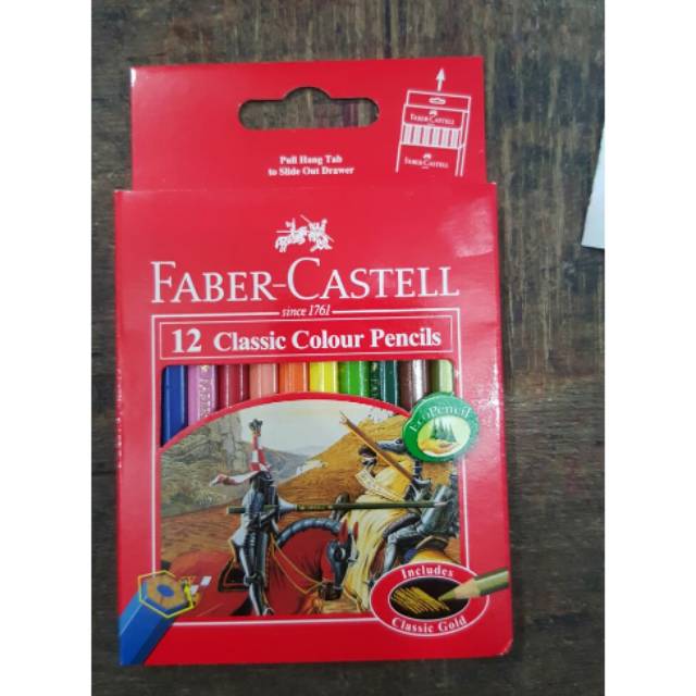 

FABER CASTELL PENSIL 12 WARNA KECIL