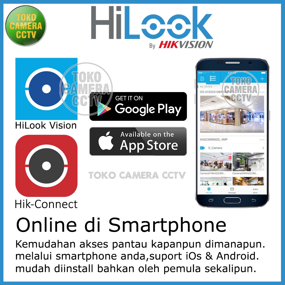 PAKET CCTV HILOOK 2MP 32 CHANNEL 25 KAMERA