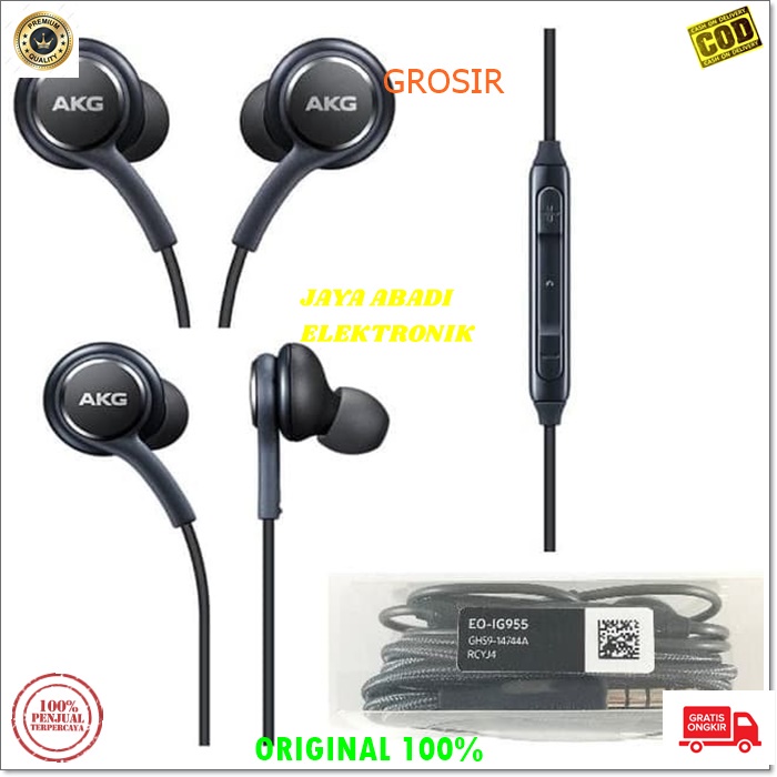 J175 SAMSUNG AKG NOTE 10 IN EAR KARET HANDSFRE STEREO SUPER DOBEL BASS HEADSET HANDSFREE HEADPHONE EARPHONE MUSIC VOKAL AUDIO SOUND EARPOD AUDIO SUARA KARAOKE MEGA BAS BISA MUSIK TELPON SMULE BISA SEGALA JENIS HANDPHONE TAB PC LAPTOP DLL SUARA JERNIS