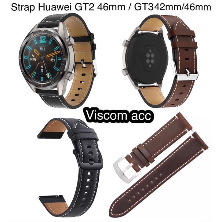 Strap Huawei GT 2 46mm / GT3 42mm / 46mm Kulit 22mm