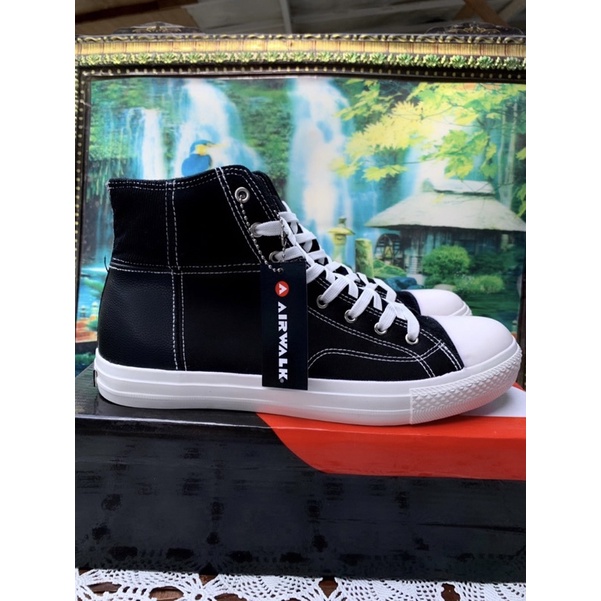 NEW ARRIVAL SNEAKERS  SEPATU AIRWALK JEVAN HI BLACK #COD #TERBARU #BESTSELLER #UNISEX #SEPATUPRIA #S
