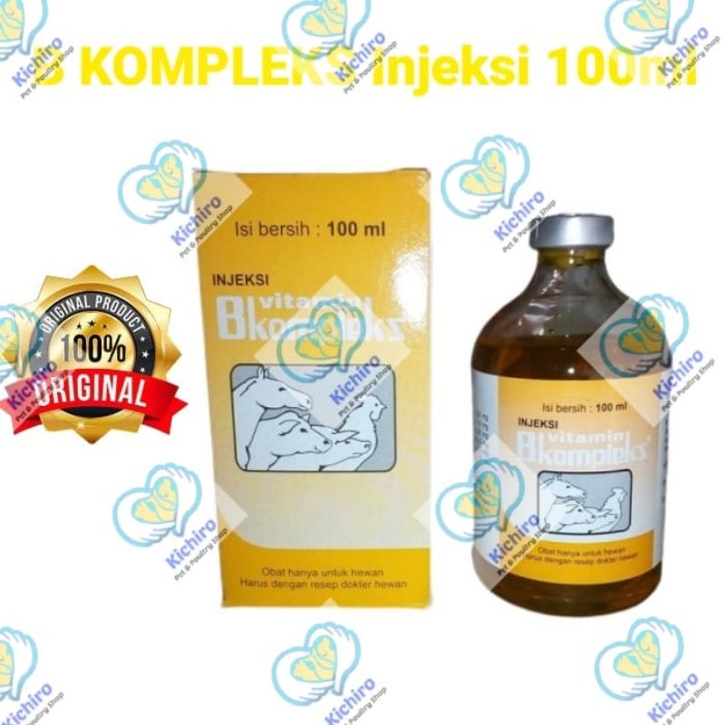 Vitamin B Kompleks Injeksi 100 ml Medion B complex Ayam Sapi B Komplek Injeksi