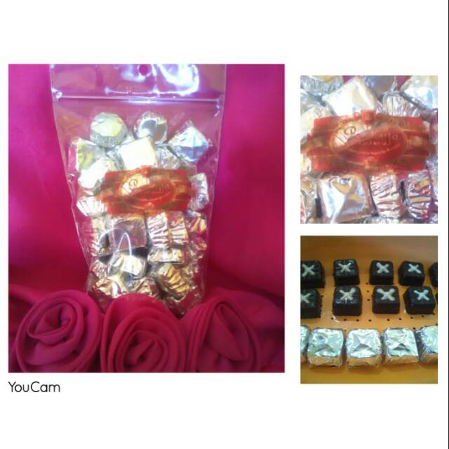 

Coklat praline kemasan plastik
