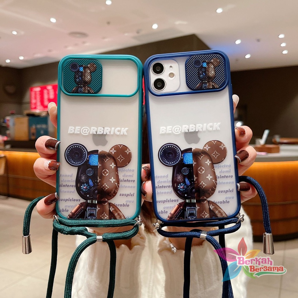 SS303 SOFTCASE SLINGCASE LANYARD OPPO A31 2020 A8 A3S A1K A5S F9 A7 A11K F1S A59 RENO 4 4F BB6334