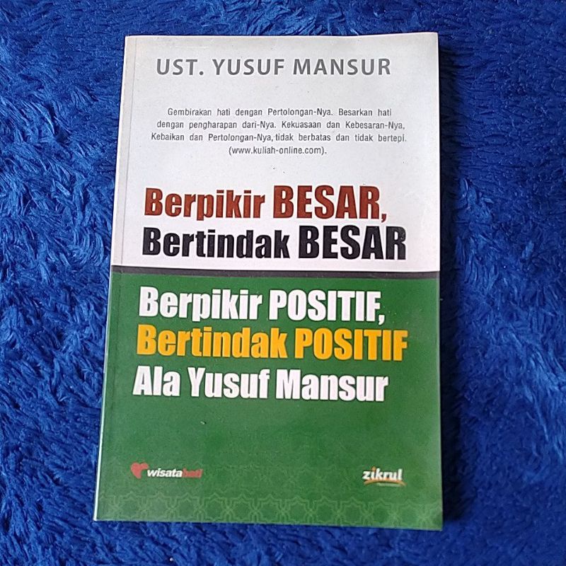 

PL Buku Wisata Hati - Berpikir Besar Bertindak Besar VVGC